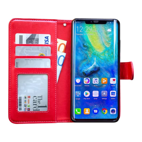 Huawei Mate 20 Pro - Nahkakotelo / Suoja