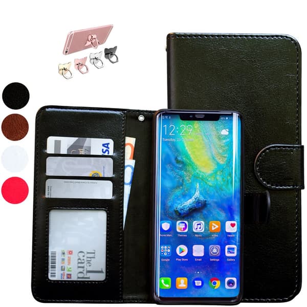 Huawei Mate 20 Pro - Læder cover / Beskyttelse