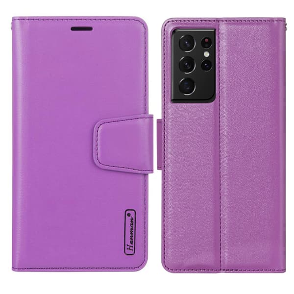 Samsung Galaxy S21 Ultra - Praktiskt HANMAN Plånboksfodral