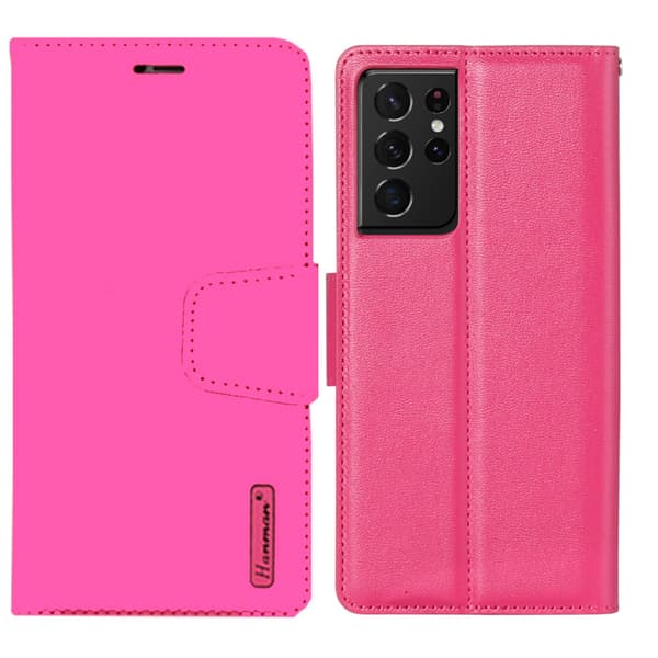 Samsung Galaxy S21 Ultra - Praktiskt HANMAN Plånboksfodral