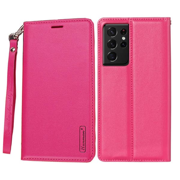 Samsung Galaxy S21 Ultra - Effektfullt Smidigt Plånboksfodral