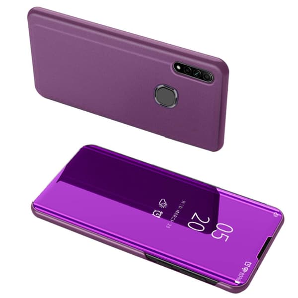 Samsung Galaxy A20S - Stilsäkert Smidigt Fodral (LEMAN)