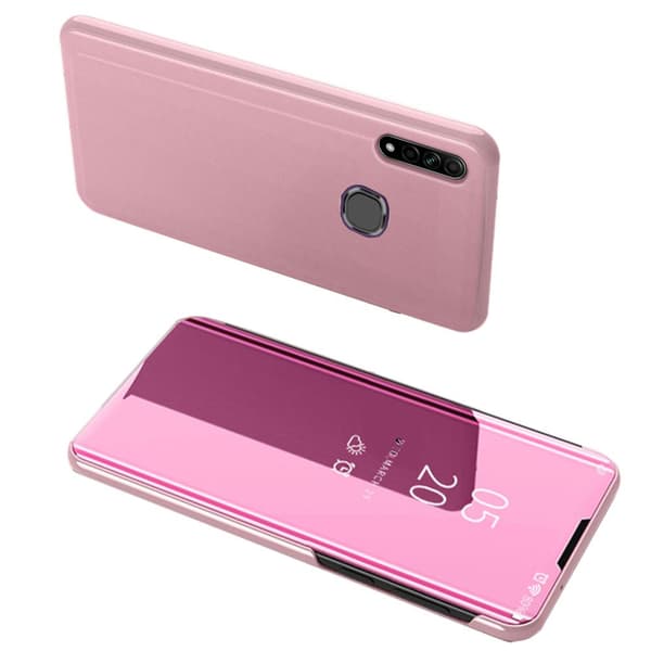 Samsung Galaxy A20S - Stilsäkert Smidigt Fodral (LEMAN)