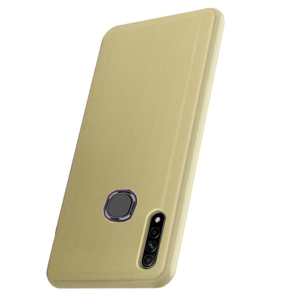 Samsung Galaxy A20S - Stilsäkert Smidigt Fodral (LEMAN)