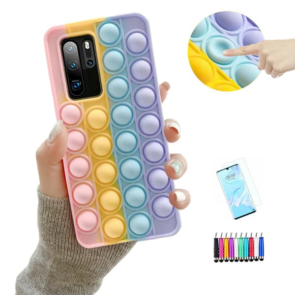 Huawei P30 Pro - Cover / Beskyttelse Pop It Fidget