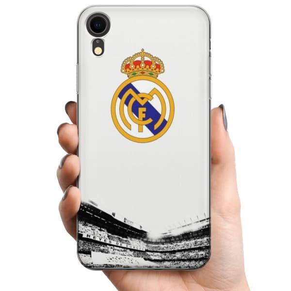 Apple iPhone XR TPU Mobildeksel Real Madrid CF