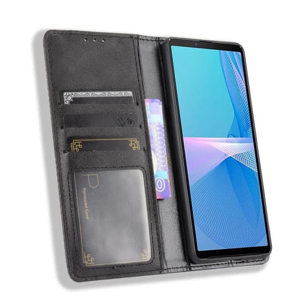 Lompakon matkapuhelimen suojus Sony Xperia 10 III -puhelimelle