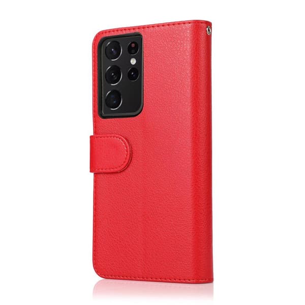 Samsung Galaxy S21 Ultra - Stilsäkert Smidigt Plånboksfodral