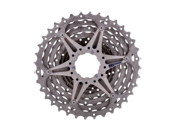 Shimano CS-HG50-10, Kassett, Fjellsykkel, Stål, Sort, Rustfritt stål