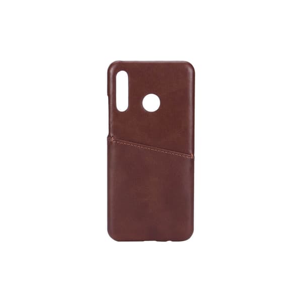 Kännykän kansi Huawei P30 Lite Card -lokero Ruskea