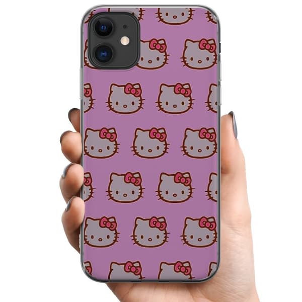Apple iPhone 11 TPU Mobilcover Hello Kitty