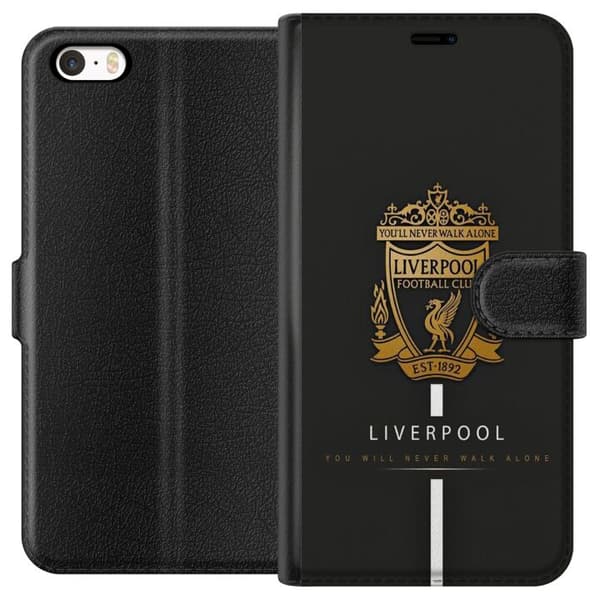 Apple iPhone 5 Tegnebogsetui Liverpool L.F.C.