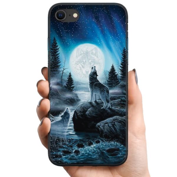 Apple iPhone 7 TPU Mobilskal Wolf / Varg