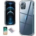 Miniatyrbillede 1 af 8: Komfort & Beskyttelse iPhone 12 Pro - Transparent Skal!