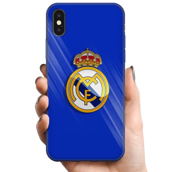 Apple iPhone X TPU Mobildeksel Real Madrid CF