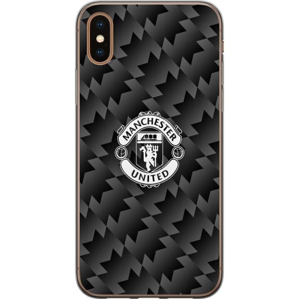 Apple iPhone X Deksel / Mobildeksel - Manchester United FC