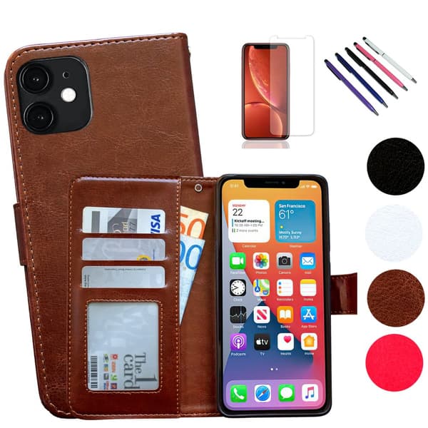 Beskyt din iPhone 12 med Stil! Brown