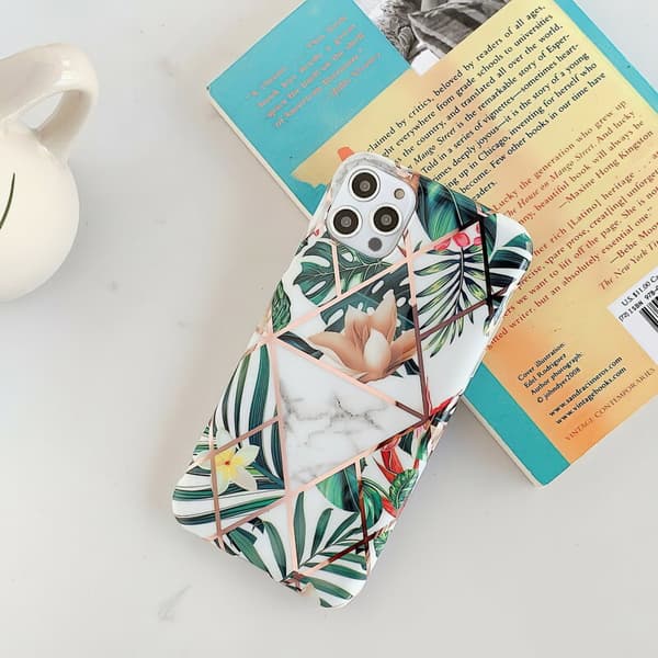iPhone 12 Pro Max - Geometric Flower Case
