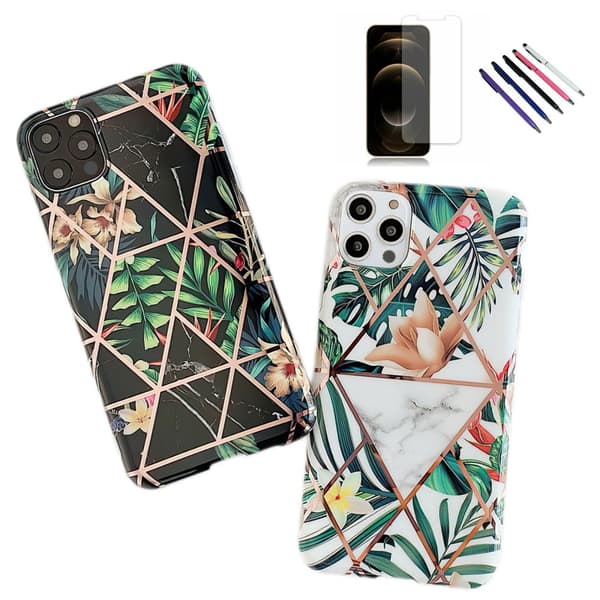 iPhone 12 Pro Max - Geometric Flower Case