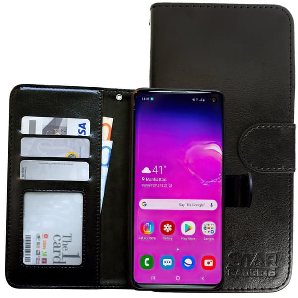 Samsung Galaxy S10 - Læder cover / Beskyttelse