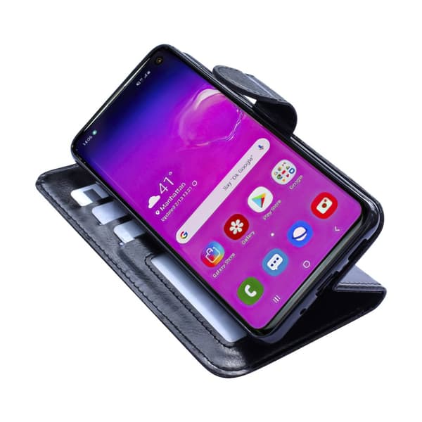 Samsung Galaxy S10 - Læder cover / Beskyttelse