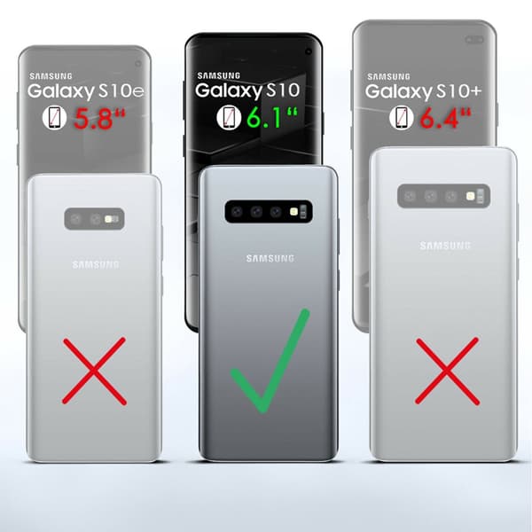Samsung Galaxy S10 - Læder cover / Beskyttelse