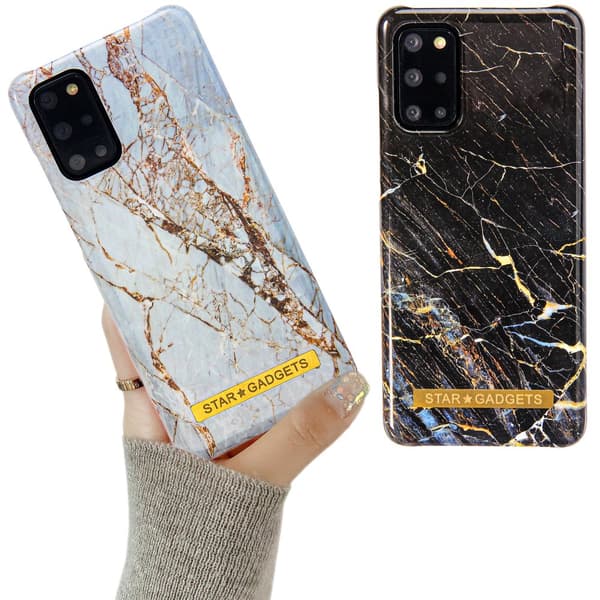 Samsung Galaxy S20 Plus - Kuori / Suoja Marble Black