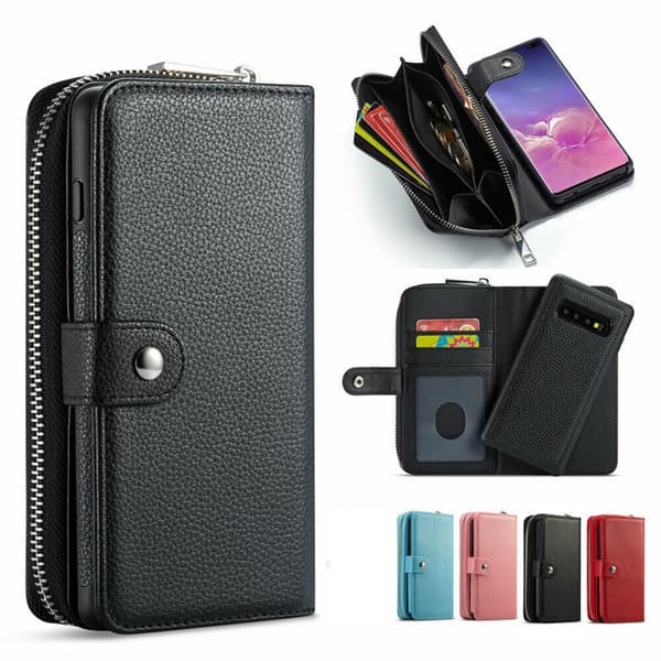 Samsung Galaxy S10 Plus - PU Leather Wallet Case