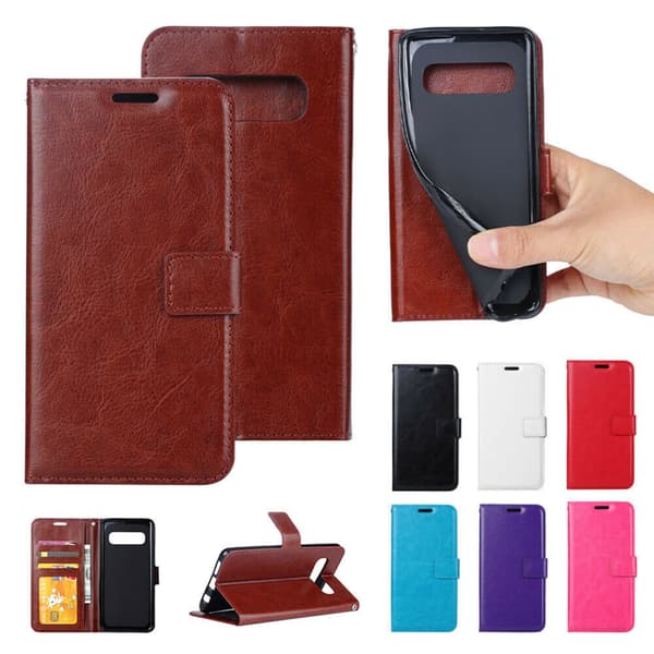 Samsung Galaxy S10 Plus - PU Leather Wallet Case