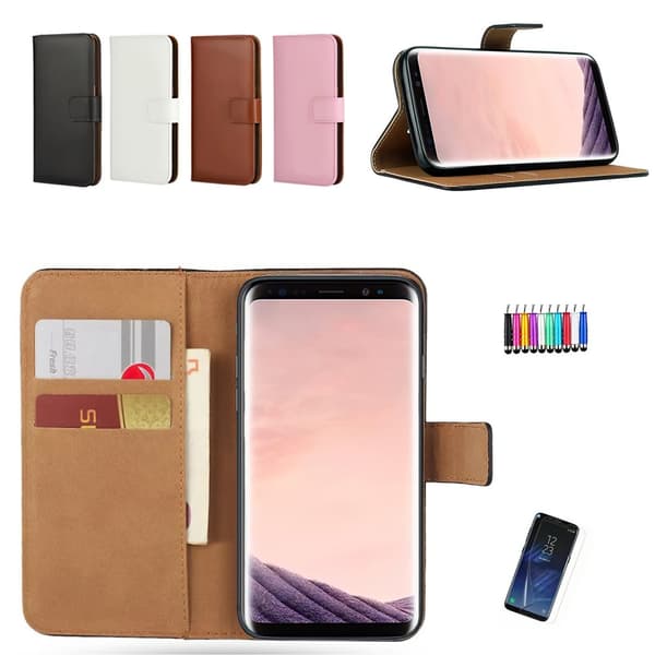 Samsung Galaxy S9 - Wallet Case + Screen protection and Touch