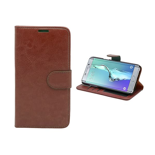 Samsung Galaxy S6 Edge Plus - PU Leather Wallet Case