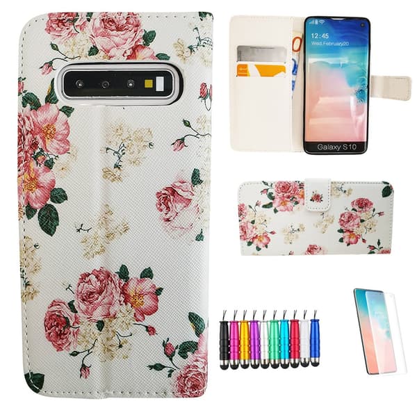 Samsung Galaxy S10 Plus - PU Leather Wallet Case