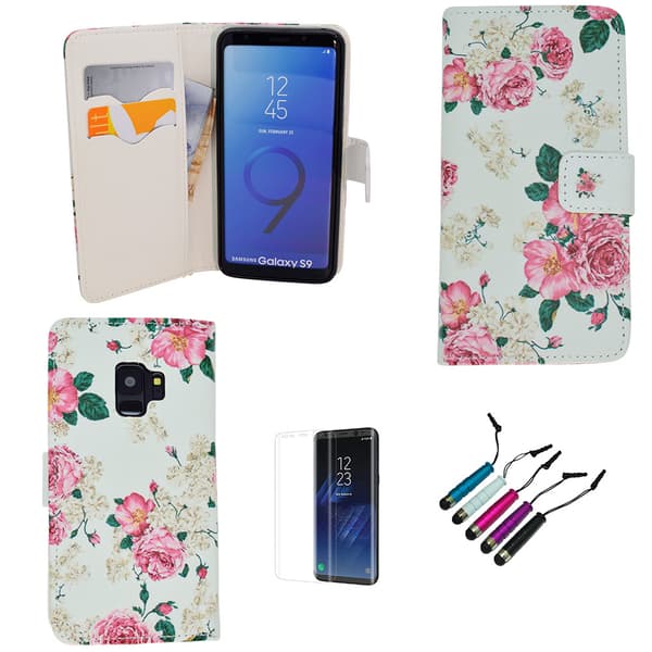 Samsung Galaxy S9 - Plånboksfodral - "Rosor"