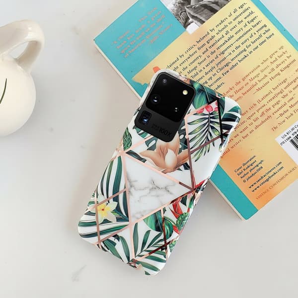 Samsung Galaxy S20 Ultra - Geometric Flower Case