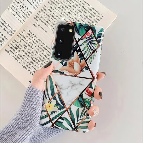 Samsung Galaxy S20 - Geometric Flower Case