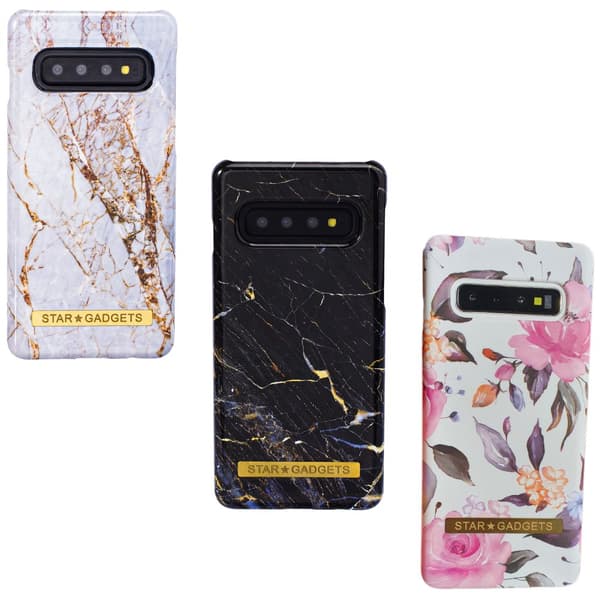 Samsung Galaxy S10 - Kuori / Suoja Marble / Rose