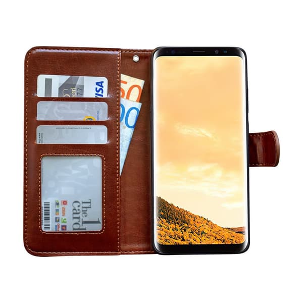 Samsung Galaxy S9 Plus - Nahkakotelo / Suoja