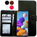 Pikkukuva 1 / 11: Suojaa Samsung Galaxy A21s - Nahkakotelo
