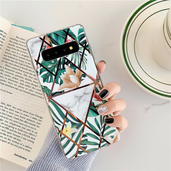 Samsung Galaxy S10 - Geometric Flower Case