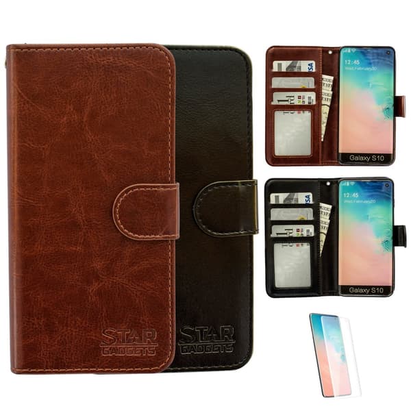 Protect your Galaxy S10 with Leather Cases!