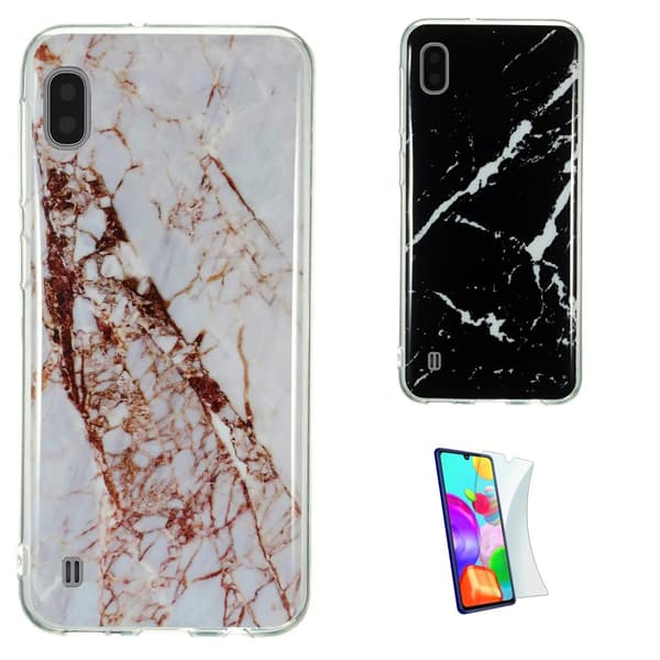 Beskyt din Galaxy A10 med et Marmor-skal! White