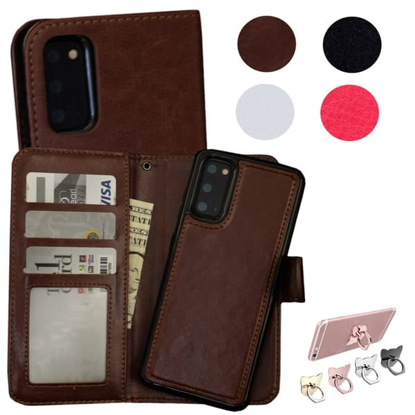 Leather Wallet for Samsung Galaxy S20 - Leather Luxury
