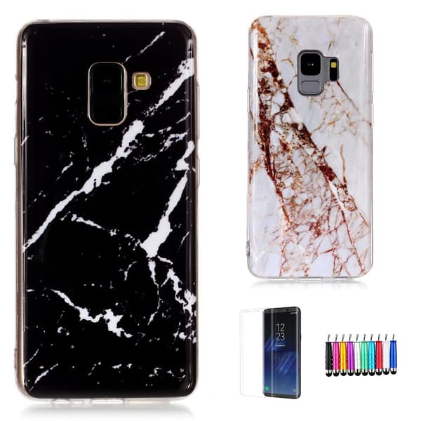 Protect your Galaxy S9 with Marble Case! White