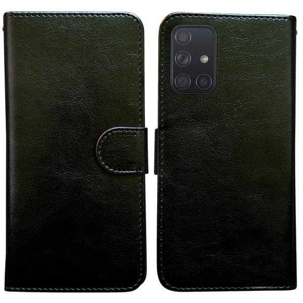 Beskyt din Galaxy A71 - Læder Etui!