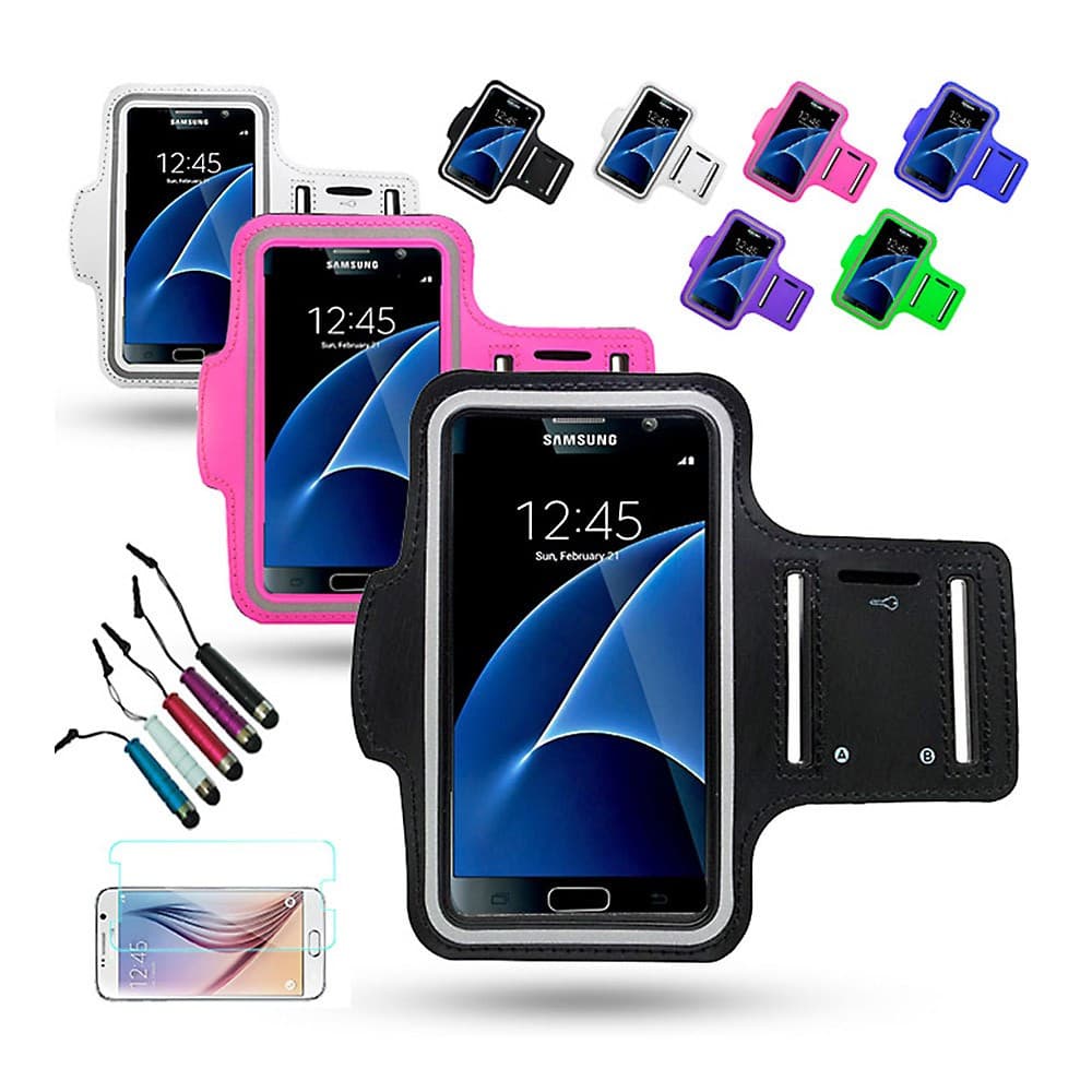 Sportarmband Samsung Galaxy S7 + 3 i 1 Kit