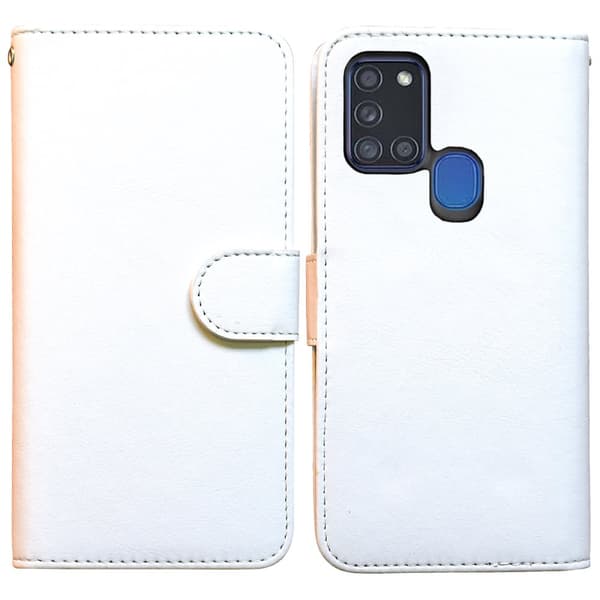 Skydda din Galaxy A21s - Läderfodral!
