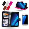 Miniatyrbillede 1 af 11: Samsung Galaxy A3 2017 - Leather Case/Wallet + Protection