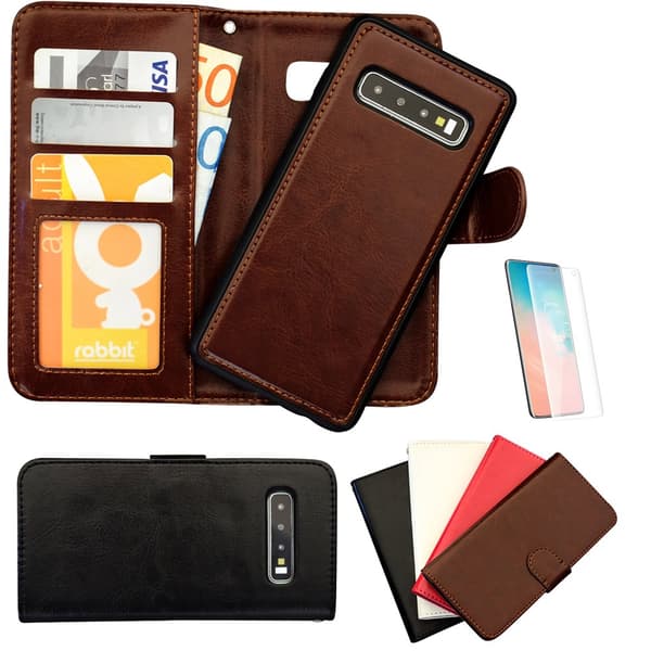Samsung Galaxy S10 Plus - PU Leather Wallet Case