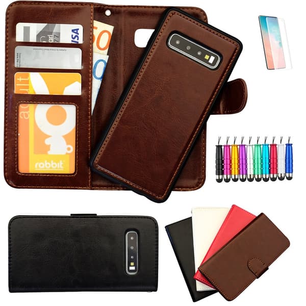 Samsung Galaxy S10 Plus - PU Leather Wallet Case