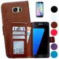 Pikkukuva 1 / 11: Leather Case / Wallet - Samsung Galaxy S7